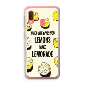 Lemonade: Samsung Galaxy A20e Transparant Hoesje
