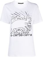 10 CORSO COMO t-shirt à imprimé graphique - Blanc - thumbnail