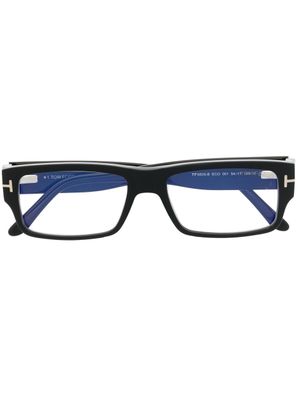 TOM FORD Eyewear lunettes de vue à monture rectangulaire - Noir