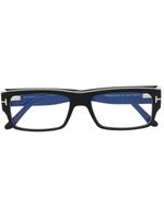 TOM FORD Eyewear lunettes de vue à monture rectangulaire - Noir