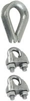 Connex Kabelklem 6Mm 2St + Kabelkous Vz - DY270516