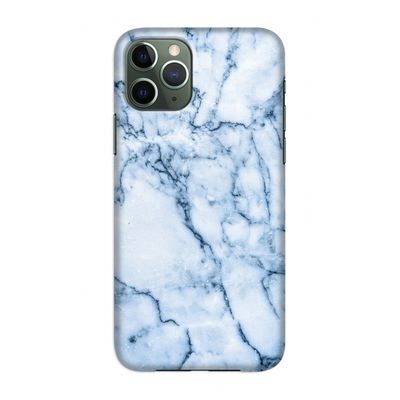 Blauw marmer: Volledig geprint iPhone 11 Pro Hoesje