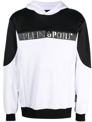 Plein Sport hoodie à logo - Noir