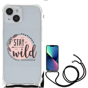 iPhone 14 Stevig Bumper Hoesje Boho Stay Wild