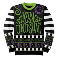 Beetlejuice Sweatshirt Jumper Strange & Unusual Size M - thumbnail