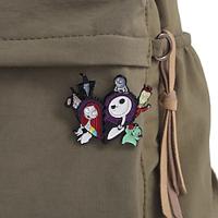 nacht voor Kerstmis emaille pin - creatieve schattige jack sally cadeaus voor fans cartoon pin voor kleding rugzak tas hoed collectie Lightinthebox