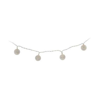 LED-lichtkrans Decorative Lighting Zilverkleurig