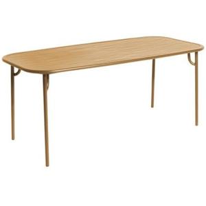 Petite Friture Week-end tuintafel 180x85 Gold