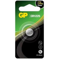 GP 3V Lithium CR1225 knoopcelbatterij - thumbnail