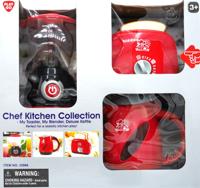 Playgo chef kitchen collection met toaster blender en waterkoker