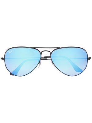 Ray-Ban lunettes de soleil à monture aviateur - Argent