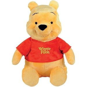 Pluche Winnie de Poeh knuffel 61 cm Disney speelgoed   -