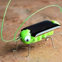 Kinderen baby zonne-energie insect sprinkhaan cricket Kids Toy gift
