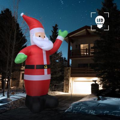 VidaXL Kerstman opblaasbaar led xxl ip20 600 cm