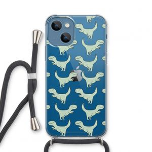 Dinos: iPhone 13 mini Transparant Hoesje met koord