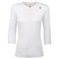 Dames Q tee lsl Parijs | White