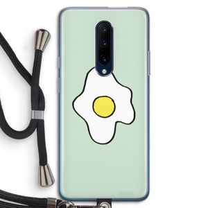 Spiegelei: OnePlus 7 Pro Transparant Hoesje met koord