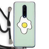 Spiegelei: OnePlus 7 Pro Transparant Hoesje met koord