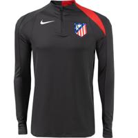 Nike Atletico Madrid Strike Trainingstrui 1/4-Zip 2025-2026 Grijs Rood Wit