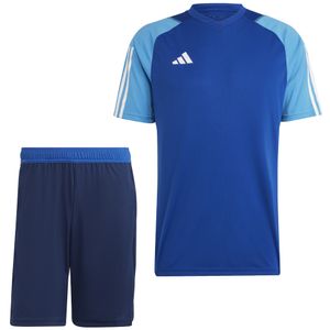 adidas Tiro 23 Competition Trainingsset Blauw Lichtblauw Donkerblauw