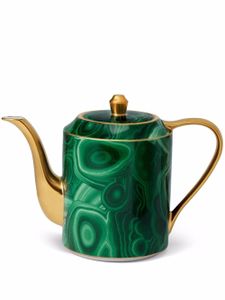 L'Objet théière Malachite en porcelaine - Vert