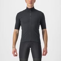 Castelli Perfetto RoS 2 Wind korte mouw fietsshirt zwart heren S