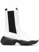 Hogan bottes en cuir - Blanc