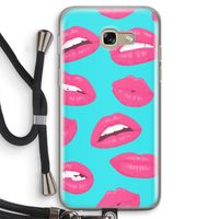 Bite my lip: Samsung Galaxy A5 (2017) Transparant Hoesje met koord