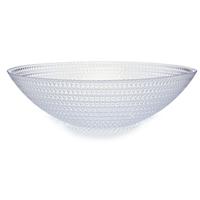 Grote Fruitschaal - Bewerkt Glas - 30,5 cm - Rond - Serveerschaal