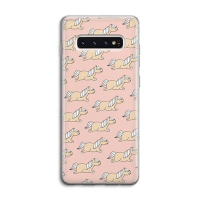 Ponys: Samsung Galaxy S10 4G Transparant Hoesje