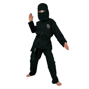 Zwart Ninja kostuum voor kinderen 164 (14 jaar)  -