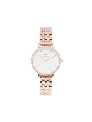 Daniel Wellington montre Petite Melrose Lumine 28 mm - Blanc