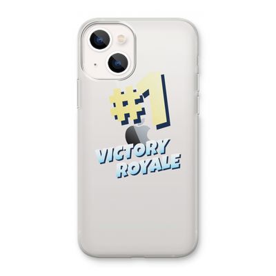 Victory Royale: iPhone 13 mini Transparant Hoesje