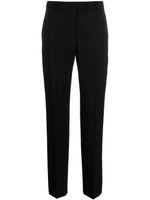 Moschino pantalon de tailleur en laine vierge - Noir - thumbnail