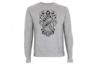 Cinelli Crest Crewneck Sweatshirt - Grijs