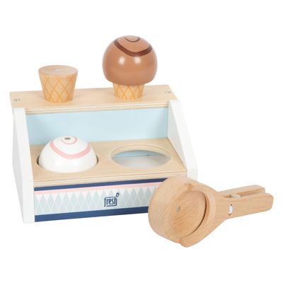 Small Foot houten compacte ijskraam fresh, 6dlg.