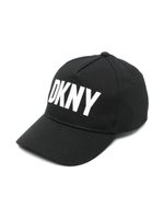 Dkny Kids casquette en coton à patch logo - Noir