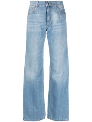 Nensi Dojaka jean à coupe ample - Bleu