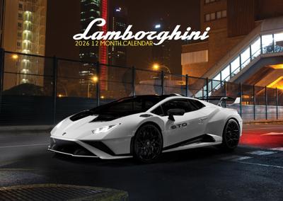 Lamborghini A3 Kalender 2026