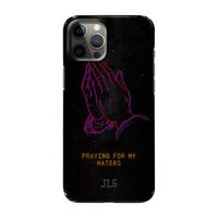 Praying For My Haters: Volledig geprint iPhone 12 Pro Max Hoesje