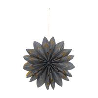 Hanger papier l30b30h7,5 cm grijs - Dijk natural collections