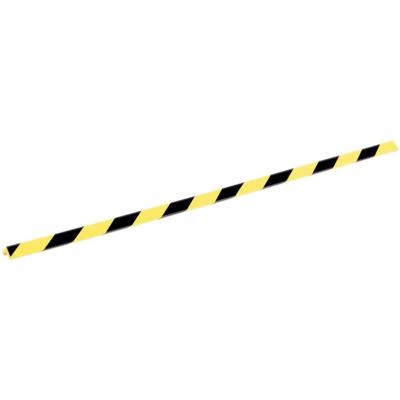 Durable 1101130 Hoekbescherming Zwart, Geel (l x b x h) 1000 x 26 x 26 mm