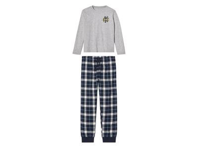 pepperts! Kinder fleece pyjamabroek (Grijs, 134/140)