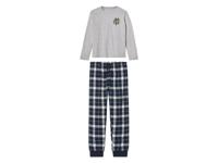 pepperts! Kinder fleece pyjamabroek (Grijs, 134/140)