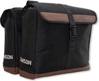 Dubbele fietstas Simson Urban 35 liter - nacht zwart