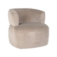 Richmond Fauteuil Donna Velvet - Khaki