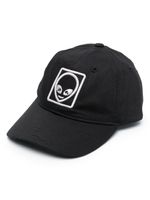 GCDS casquette Wirdo à broderies - Noir