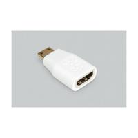 Raspberry Pi® SC0005 HDMI-adapter Raspberry Pi® [1x HDMI-stekker C mini - 1x HDMI-bus] 0 cm Wit