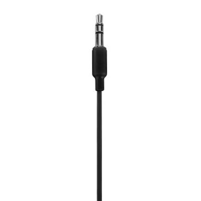 Thomson EAR3008BK Piccolino In Ear oordopjes Kabel Zwart Noise Cancelling Headset, Volumeregeling