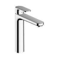 Wastafelmengkraan HansGrohe Vernis Blend 190 Zinc Eengreeps Met Trekwaste Chroom